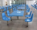 南昌学校食堂餐桌椅,大学餐厅桌椅厂家直销